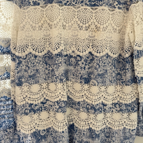 LIKE NEW TUCKERNUCK HYACINTH HOUSE LACE TRIM EMMIE MINI DRESS - Picture 4 of 7